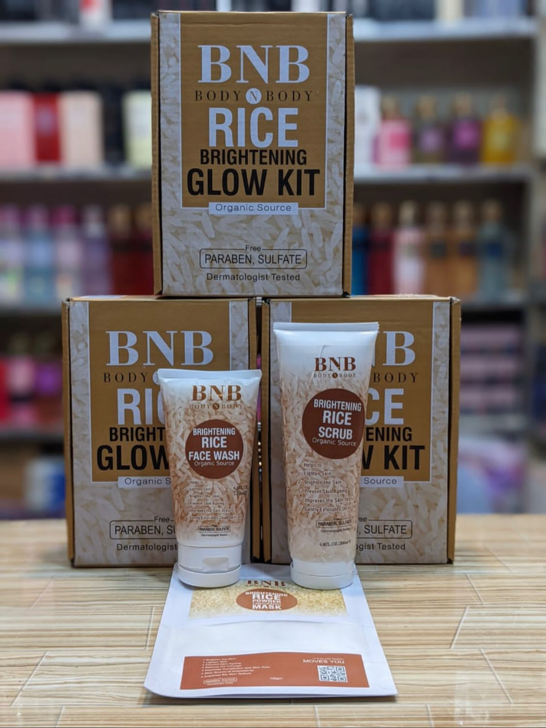 Rice Brightening Glow KIT