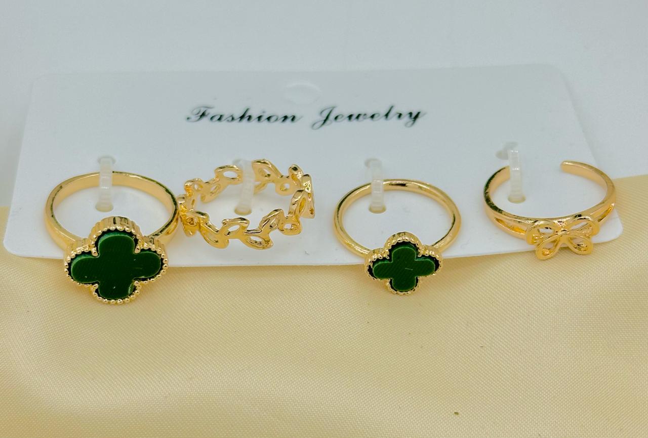 4 Pair Ring set